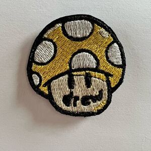 Bieber Drew 2 Inch Mushroom Embroidered Patch
